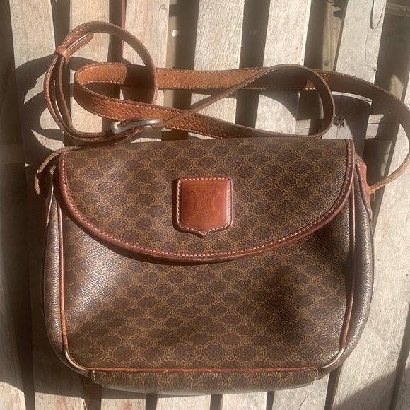 Celine Handbags - Vintage Celine Crossbody Bag